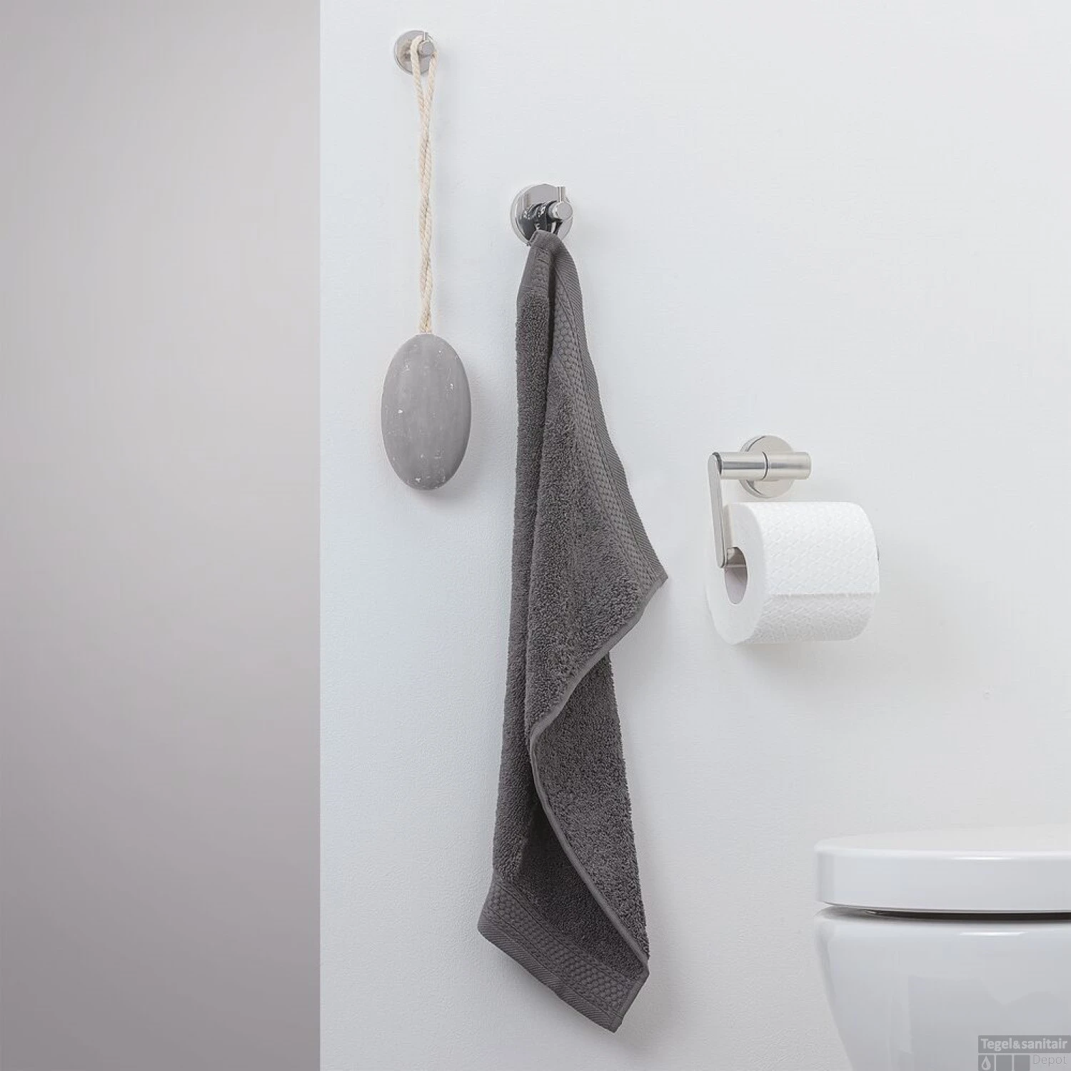 Haak Groot Tiger Boston RVS Glans - Afbeelding 3