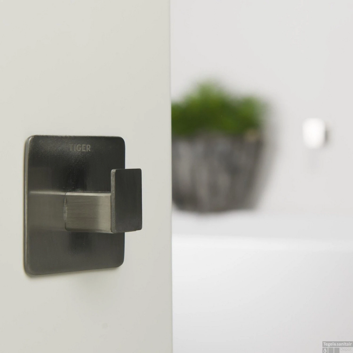 Haak Tiger Pull Square Metaal RVS - Afbeelding 2