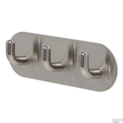 Handdoekhaak Tiger Rack Rondo Zelfklevend 3 Haken RVS