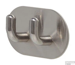 Handdoekhaak Tiger Rondo Double 2 Haken RVS