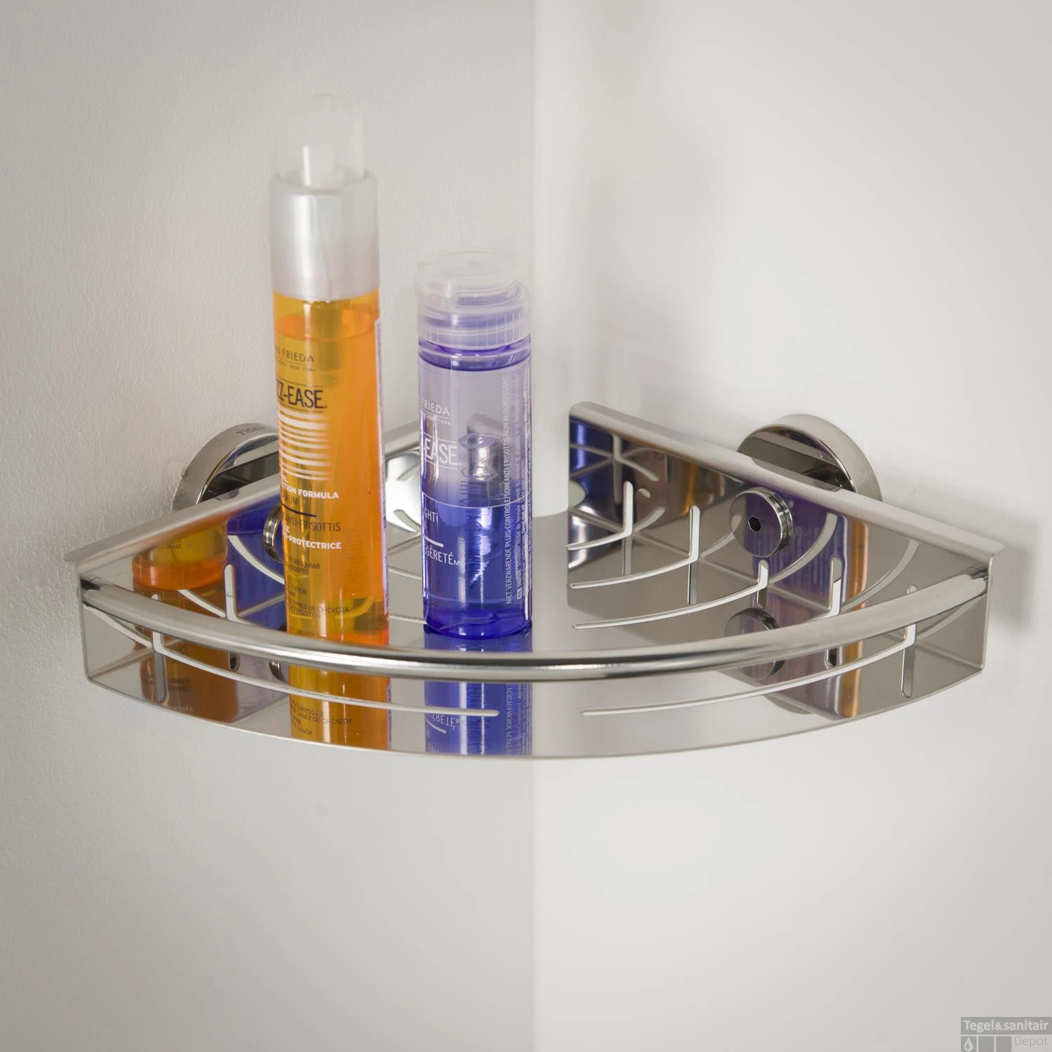 Hoekkorf Tiger Boston Klein RVS Glans - Afbeelding 2