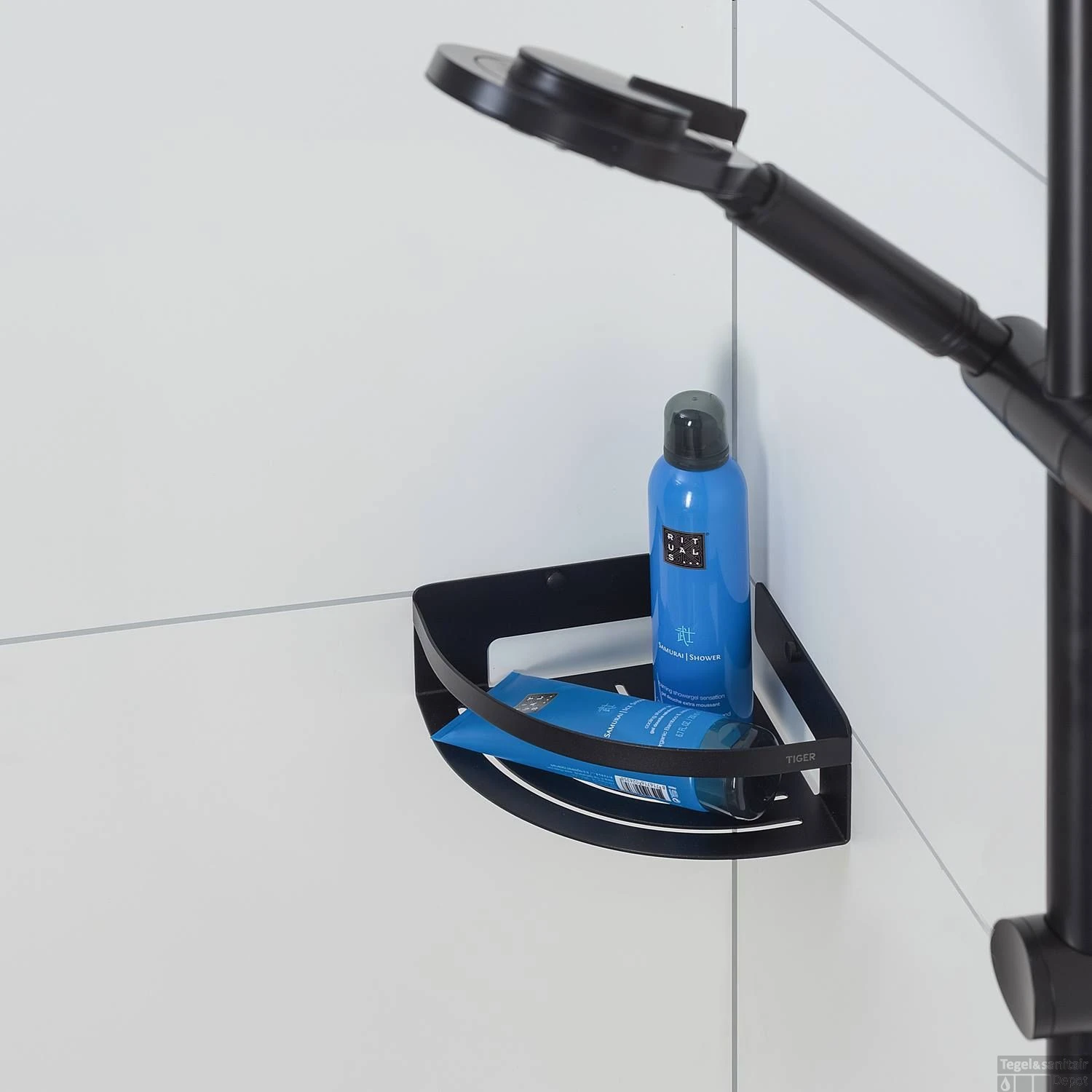 Hoekkorf Tiger Caddy Zwart - Afbeelding 2