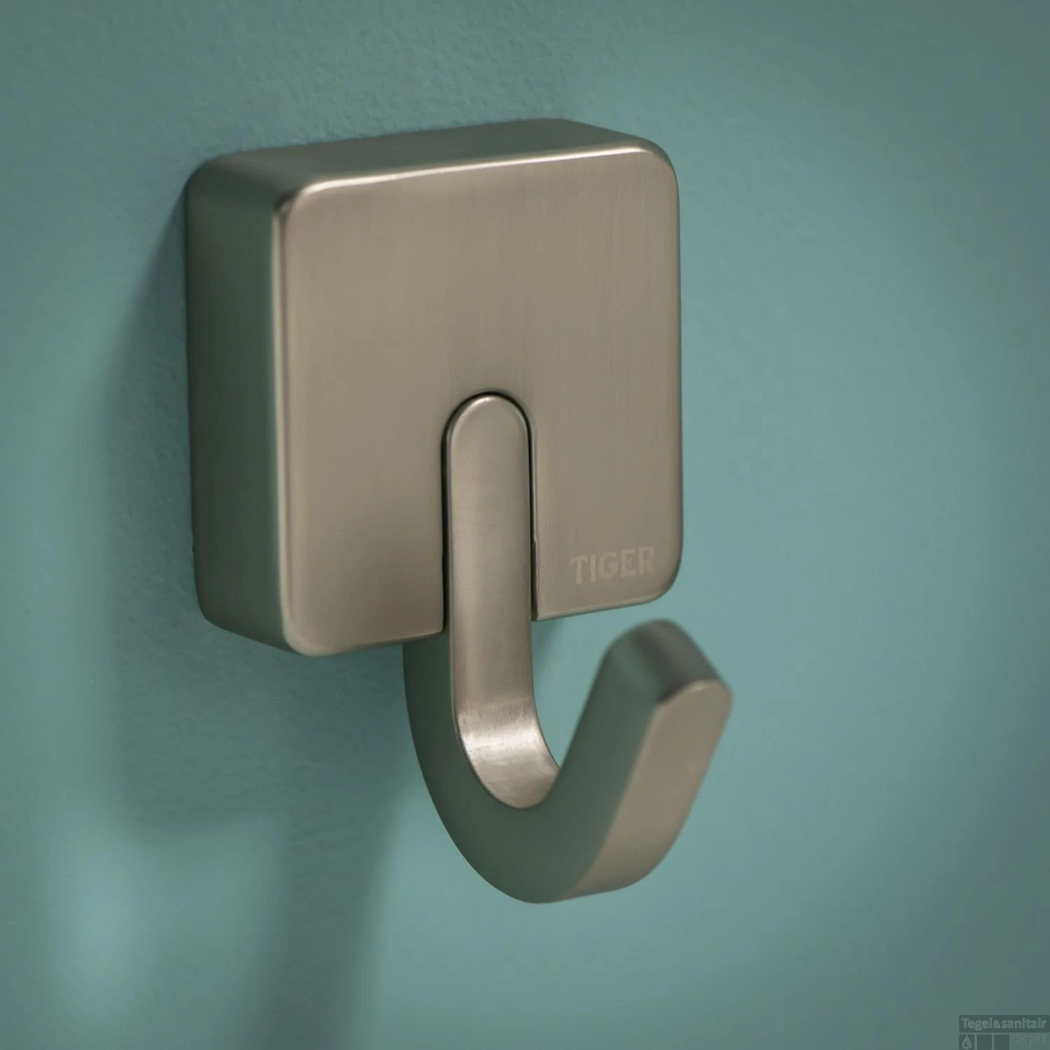 Kledinghaak Tiger Impuls Groot RVS Geborsteld