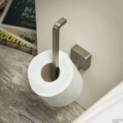 Reserve Toiletrolhouder Tiger Impuls Muur RVS Geborsteld