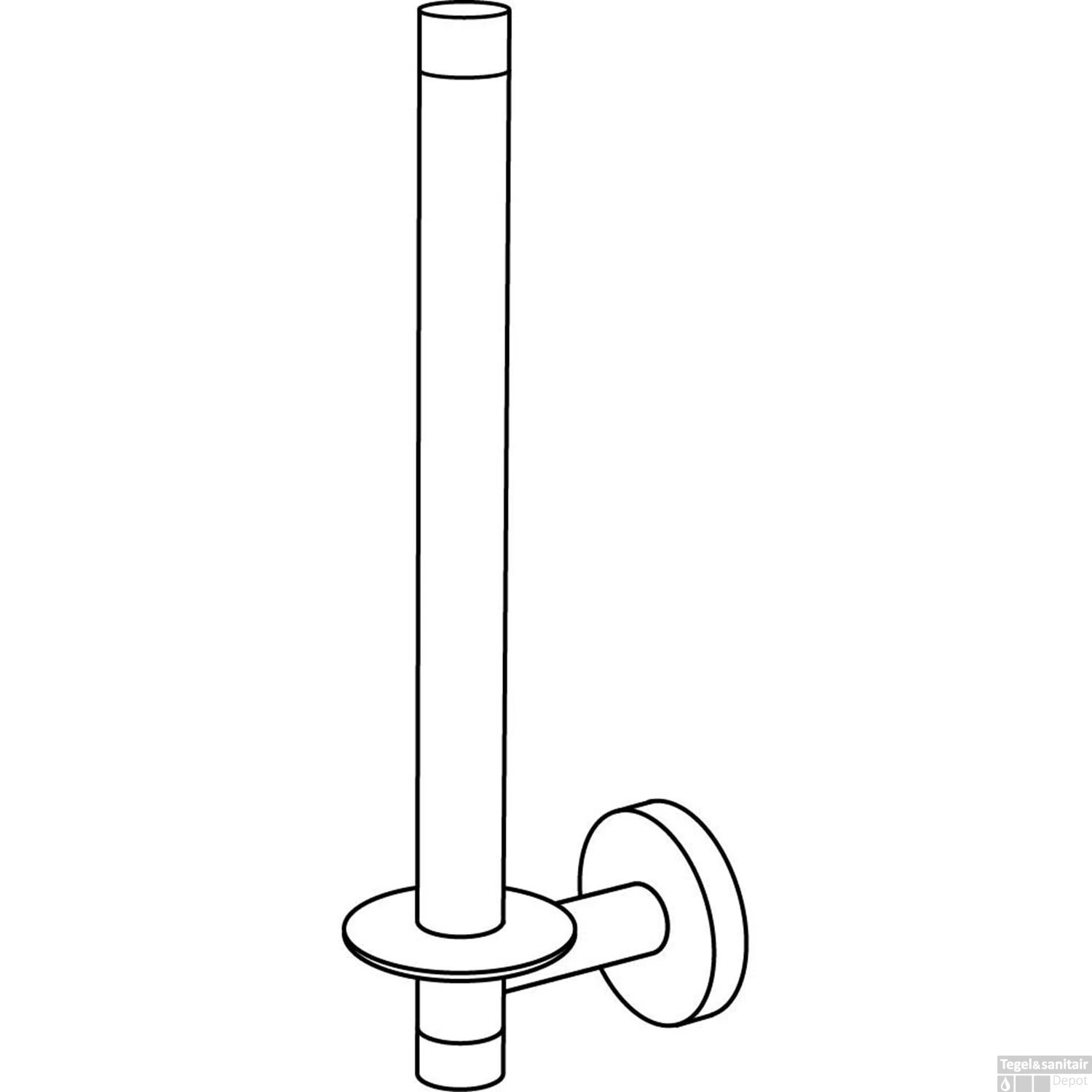 Reserverolhouder XL Tiger Boston RVS Glans - Afbeelding 3
