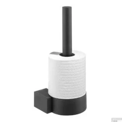 Reserve Toiletrolhouder Tiger Nomad Muur Rond Matzwart