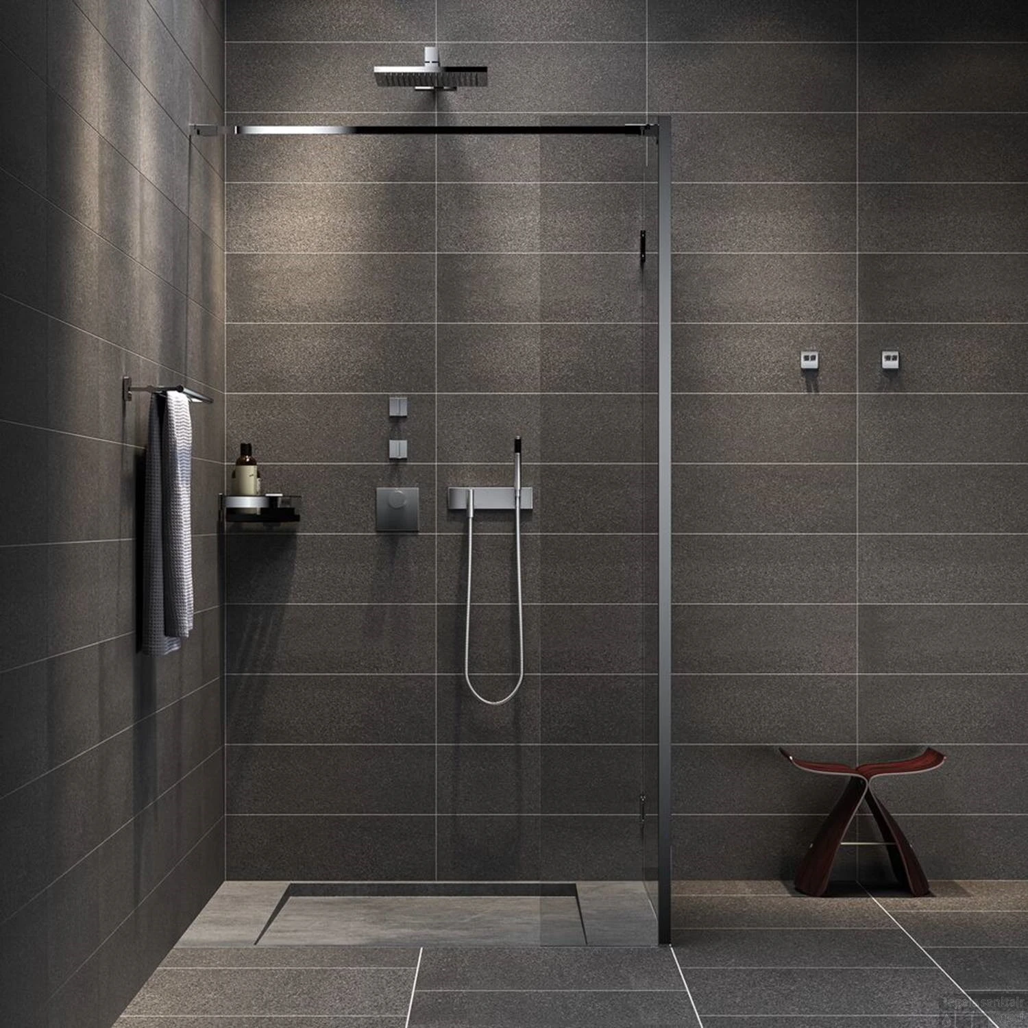 Tiger Dock Haak Groot Chroom - Afbeelding 5