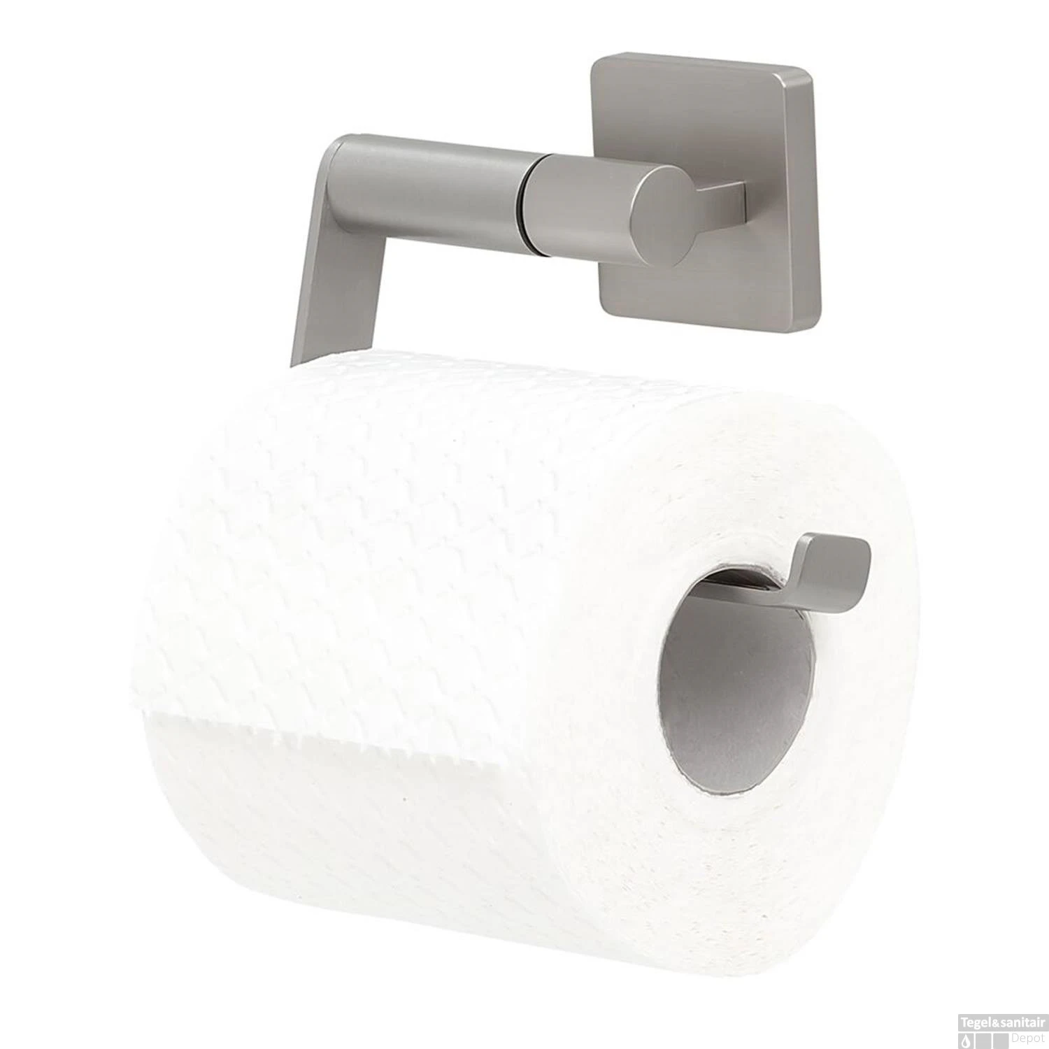 Tiger Dock Toiletrolhouder RVS Geborsteld