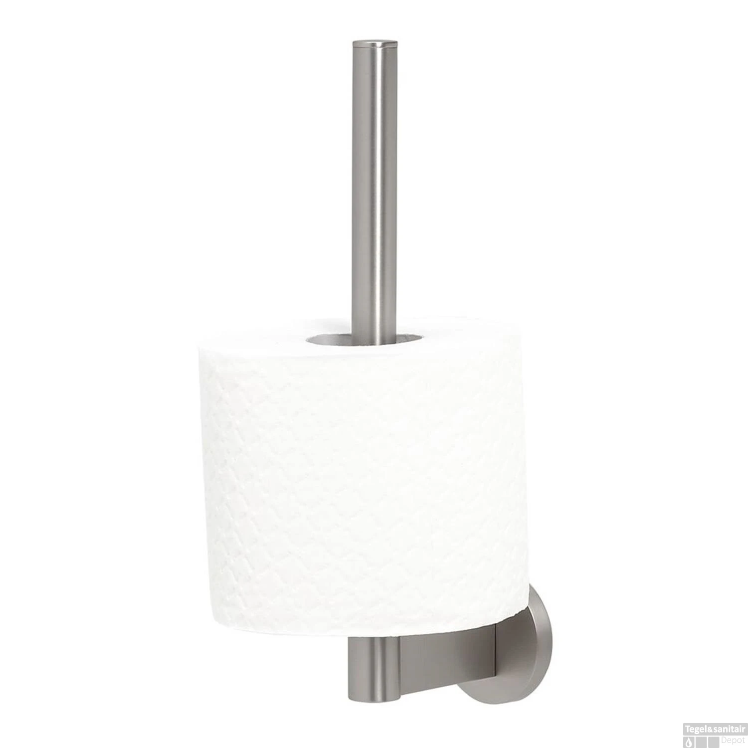 Tiger Noon Reserverolhouder RVS Geborsteld 24x5x9.5 Cm