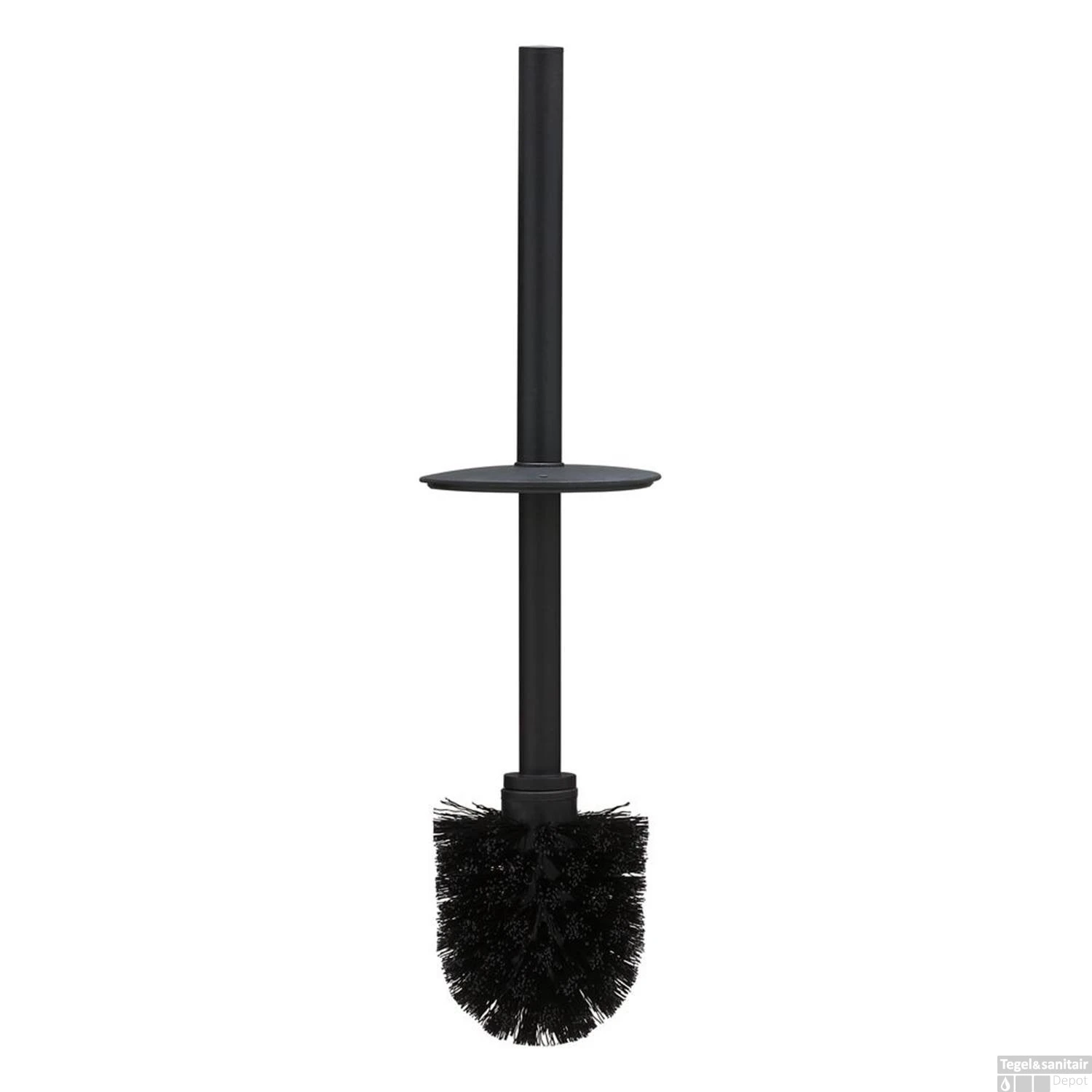 Tiger Noon Toiletborstel Met Houder Wandmodel Mat Zwart 9x11x38 Cm - Afbeelding 5