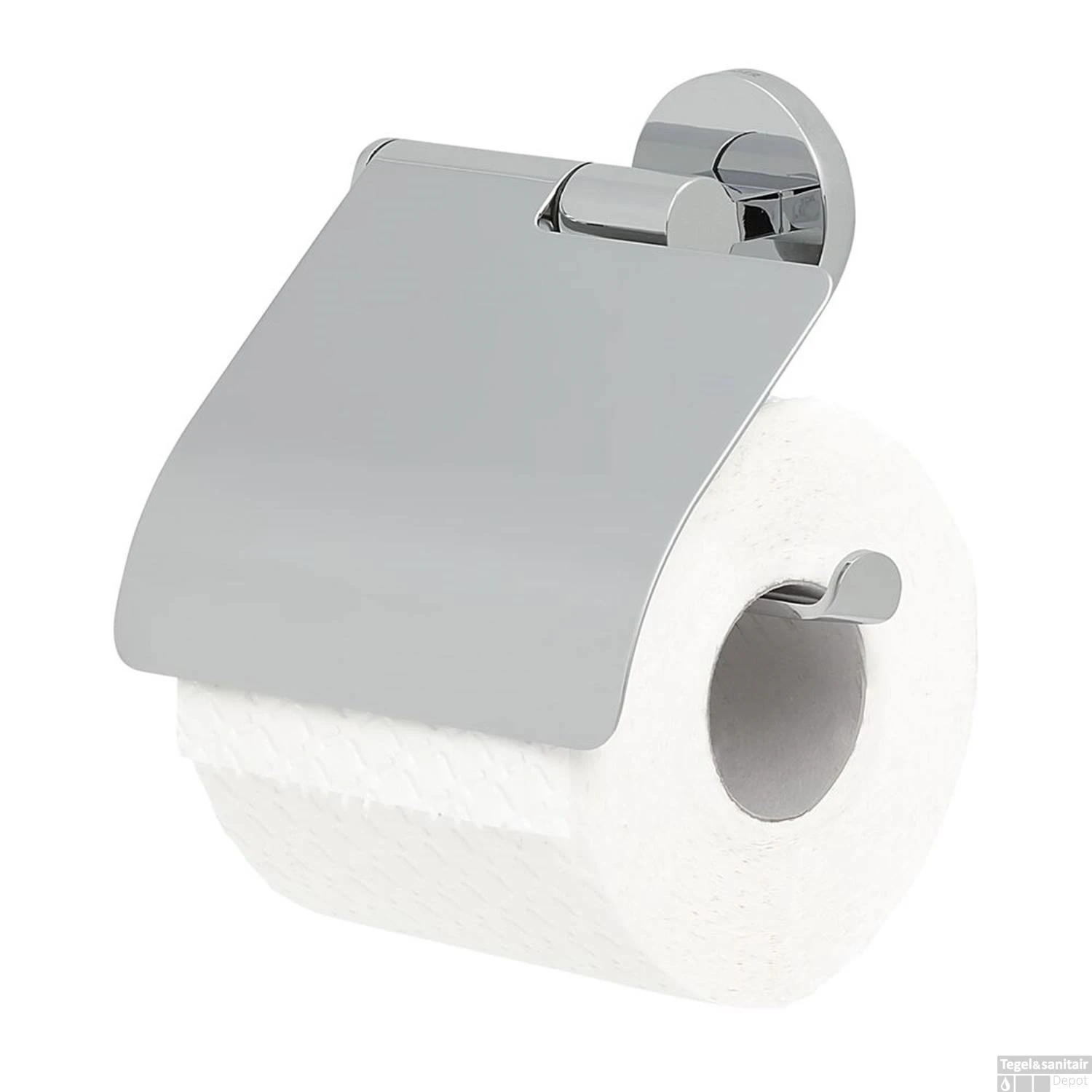 Tiger Noon Toiletrolhouder Met Klep Chroom