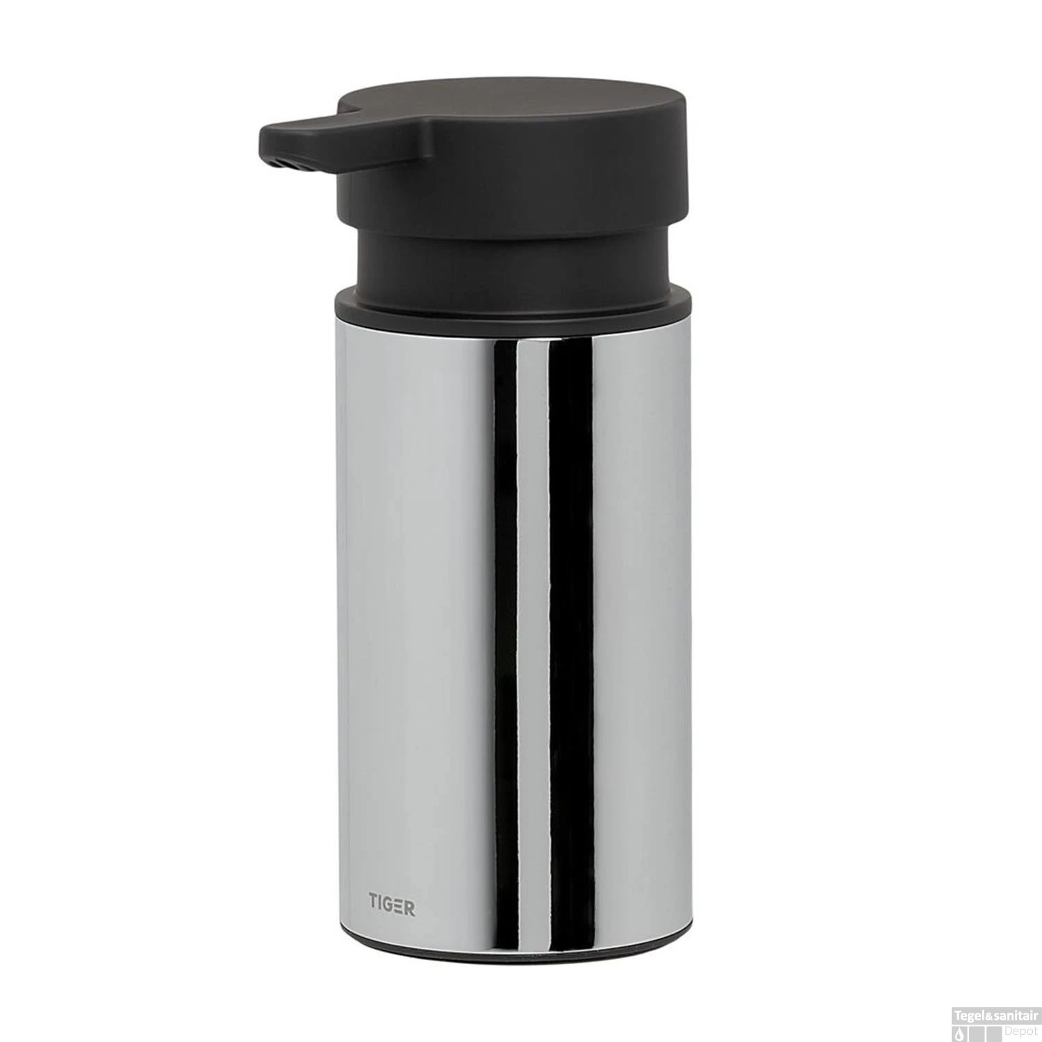 Tiger Noon Zeepdispenser Vrijstaand RVS Chroom 13x8x5.5 Cm