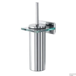 Toiletborstelgarnituur Tiger Safira Chroom Glas