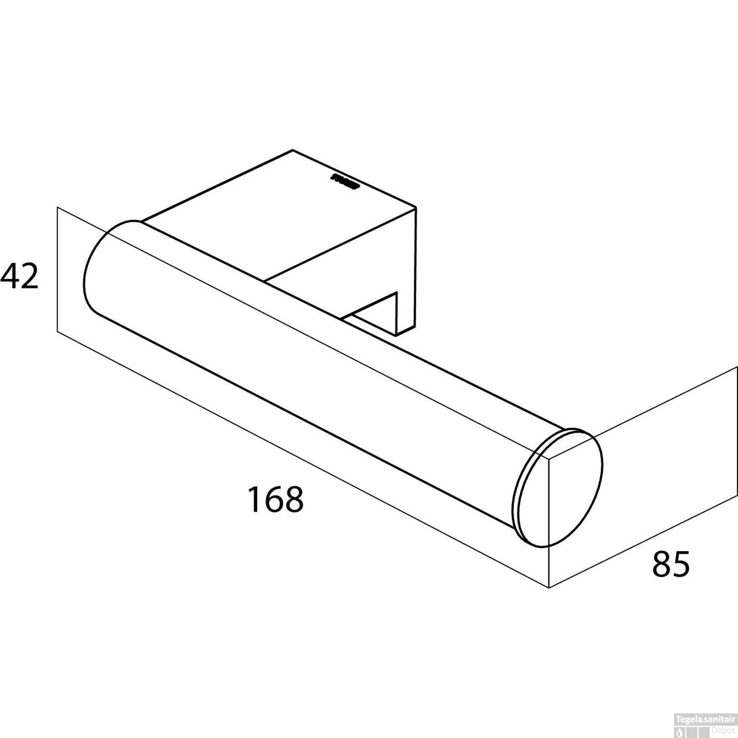 Toiletrolhouder Tiger Bold Zwart - Afbeelding 6