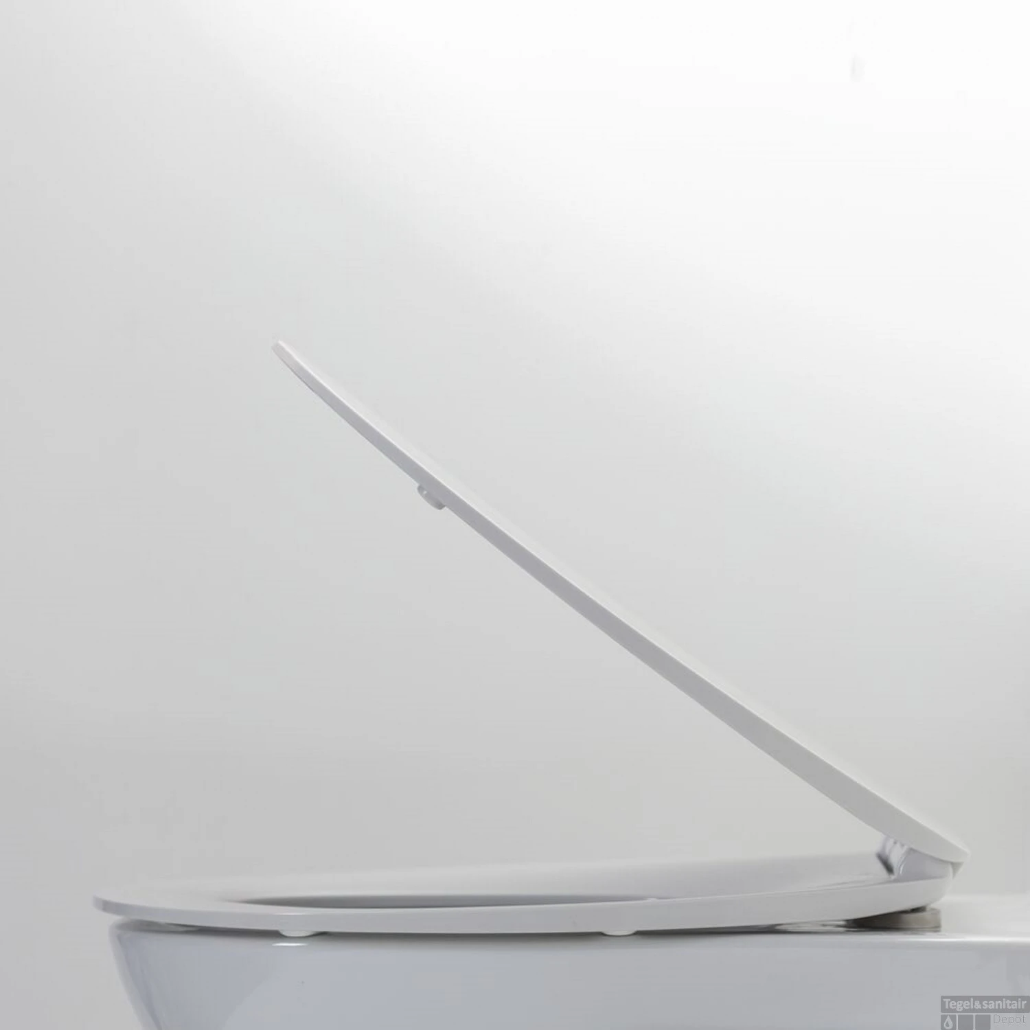 Toiletzitting Tiger Blade Duroplast Softclose Wit - Afbeelding 4