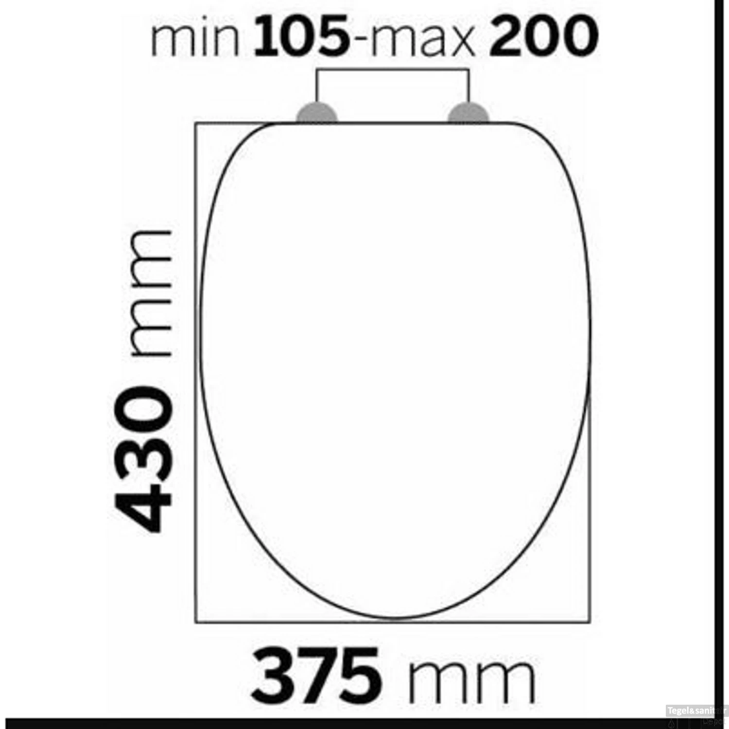Toiletzitting Tiger Douglas Softclose Hout Walnoot - Afbeelding 12