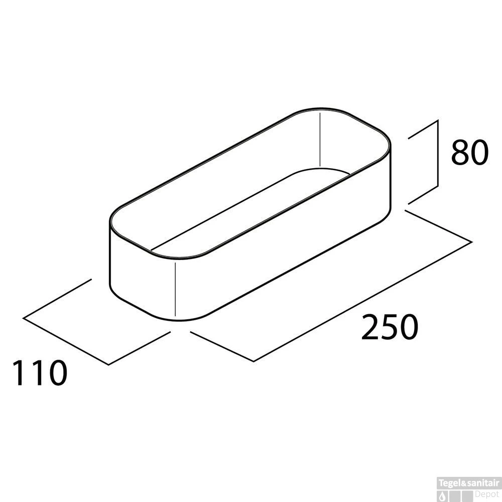 Wandrek Douchemand Tiger 2-Store 25 Cm Wit - Afbeelding 15
